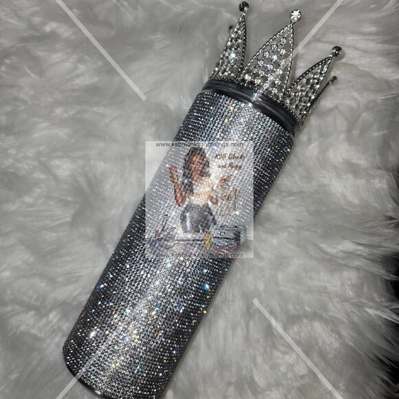 Bling Tumbler with Crown - Picture 3 of 6